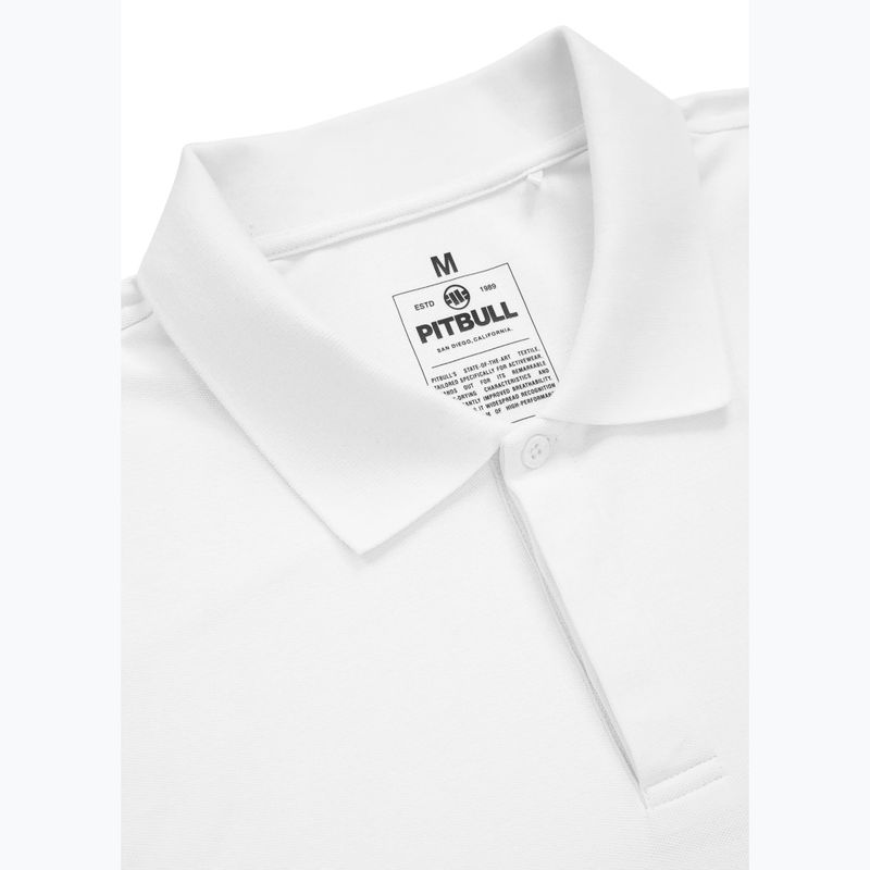 Koszulka polo męska Pitbull Rockey Polo white 8