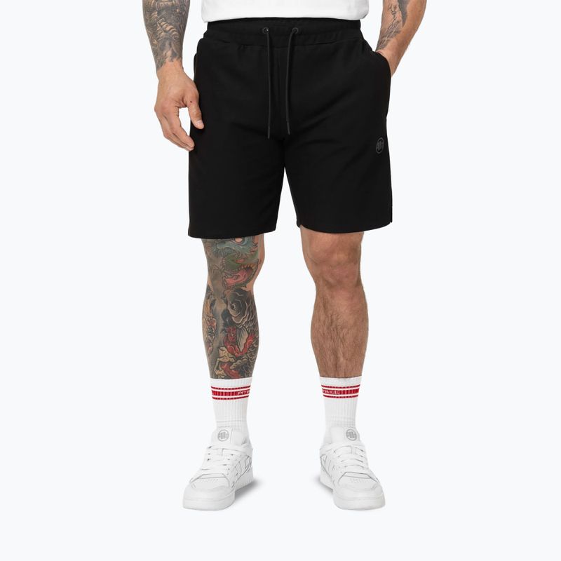 Spodenki męskie Pitbull Pique Rockey black 4