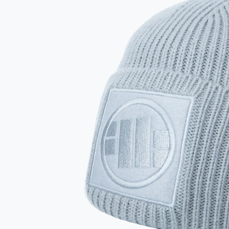 Czapka zimowa męska Pitbull Beanie Logo Single Layer Cuff baby blue 3