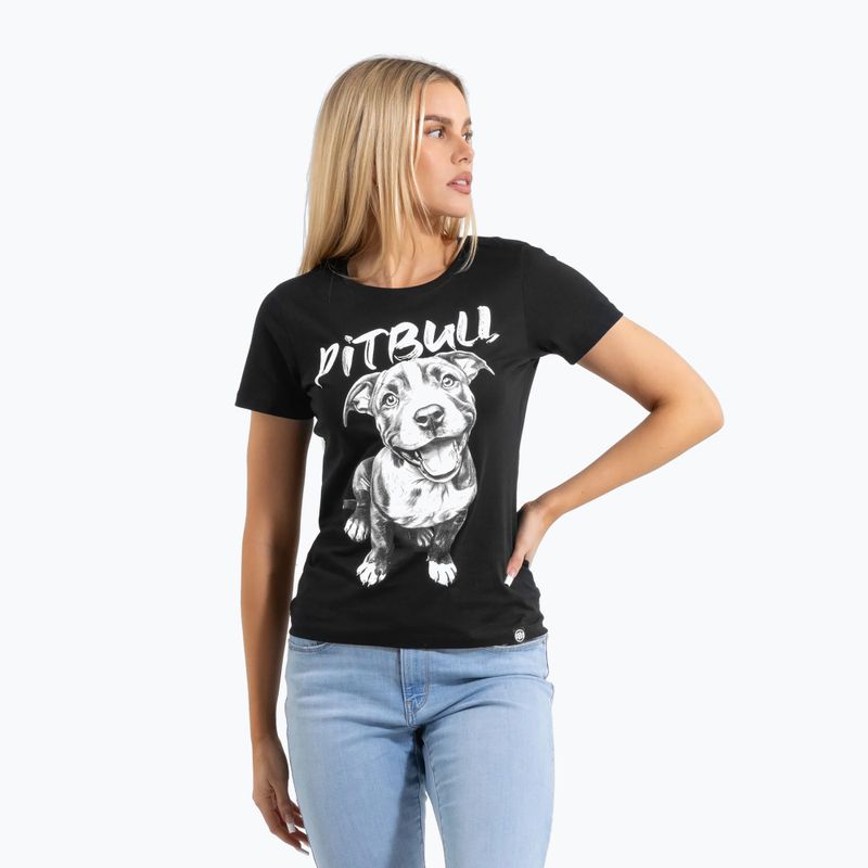 Koszulka damska Pitbull Puppy 2 black