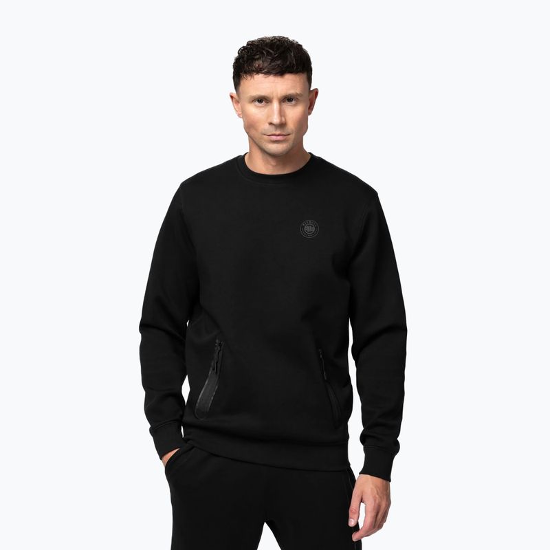 Bluza męska Pitbull Dogwood Crewneck Sweatshirt black
