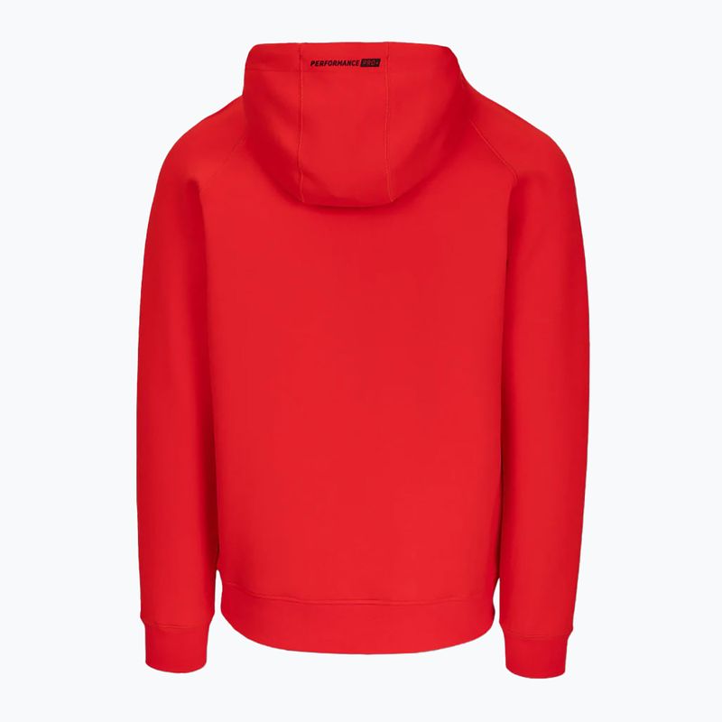 Bluza męska Pitbull Dogwood Hooded Sweatshirt fluo/red 2