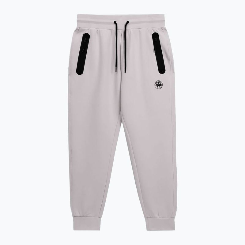 Spodnie męskie Pitbull Dogwood Track Pants white/blue 3