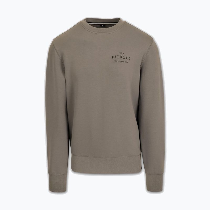 Bluza męska Pitbull Sampson Crewneck Sweatshirt taupe 4