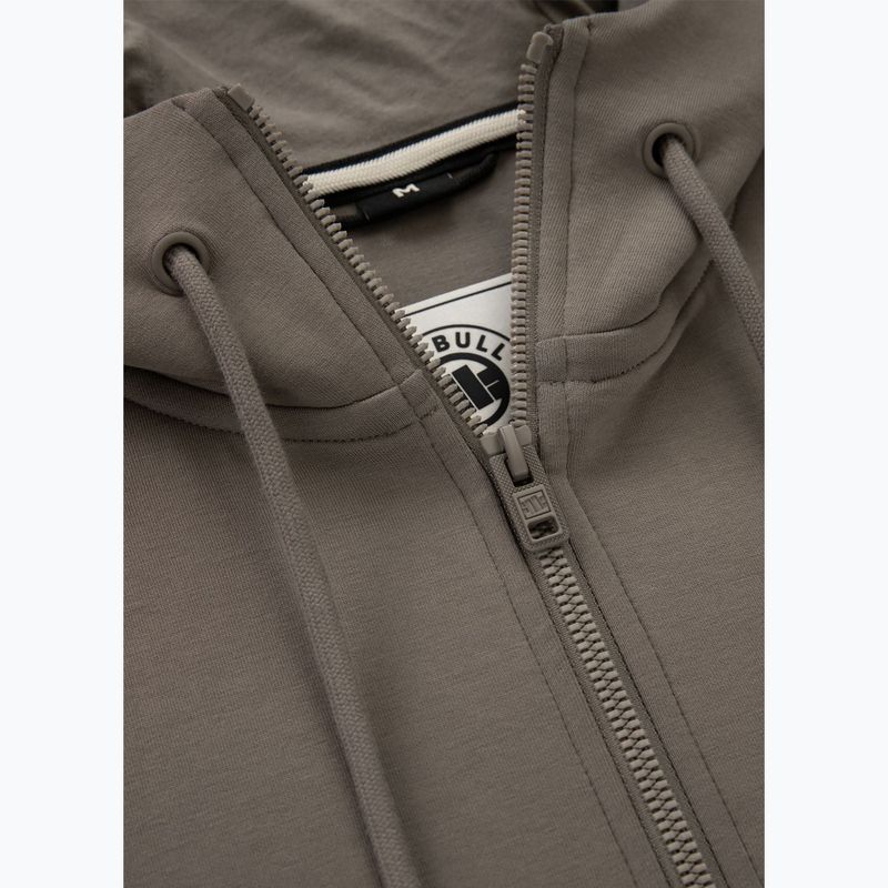 Bluza męska Pitbull Sampson Hooded Zip Sweatshirt taupe 9