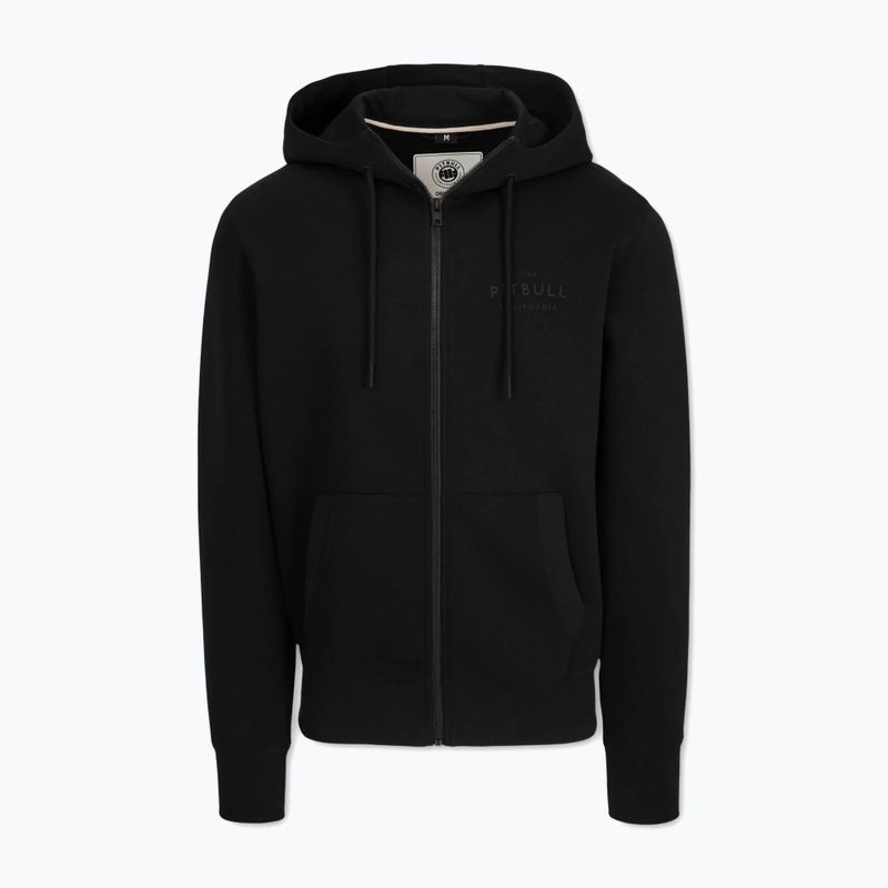 Bluza męska Pitbull Sampson Hooded Zip Sweatshirt black 4