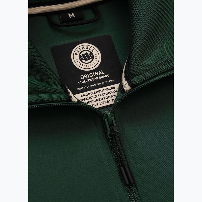 Bluza męska Pitbull Track Jacket Powers bottle green 10