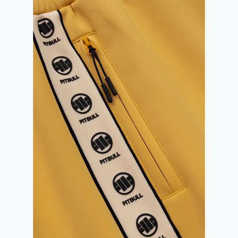 Spodenki męskie Pitbull Track Shorts Powers pale yellow 4