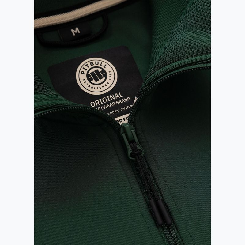 Bluza męska Pitbull Track Jacket San Diego bottle green 8