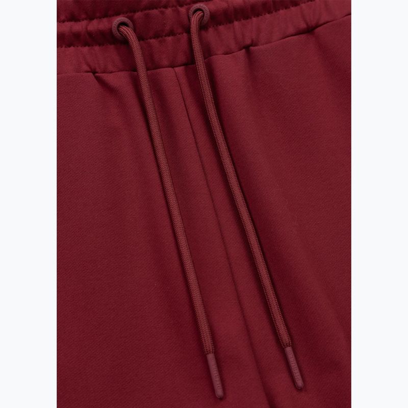 Spodnie męskie Pitbull Tape Nugget Jogging burgundy 7