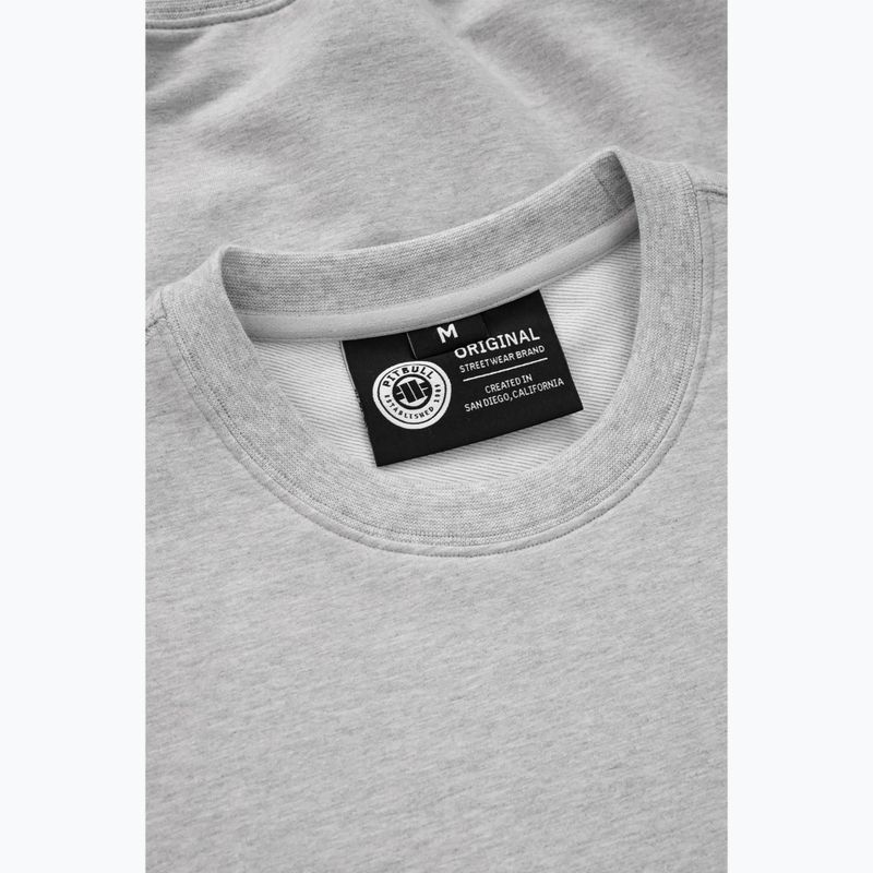 Bluza męska Pitbull Physical Culture Crewneck Sweatshirt grey/melange 3