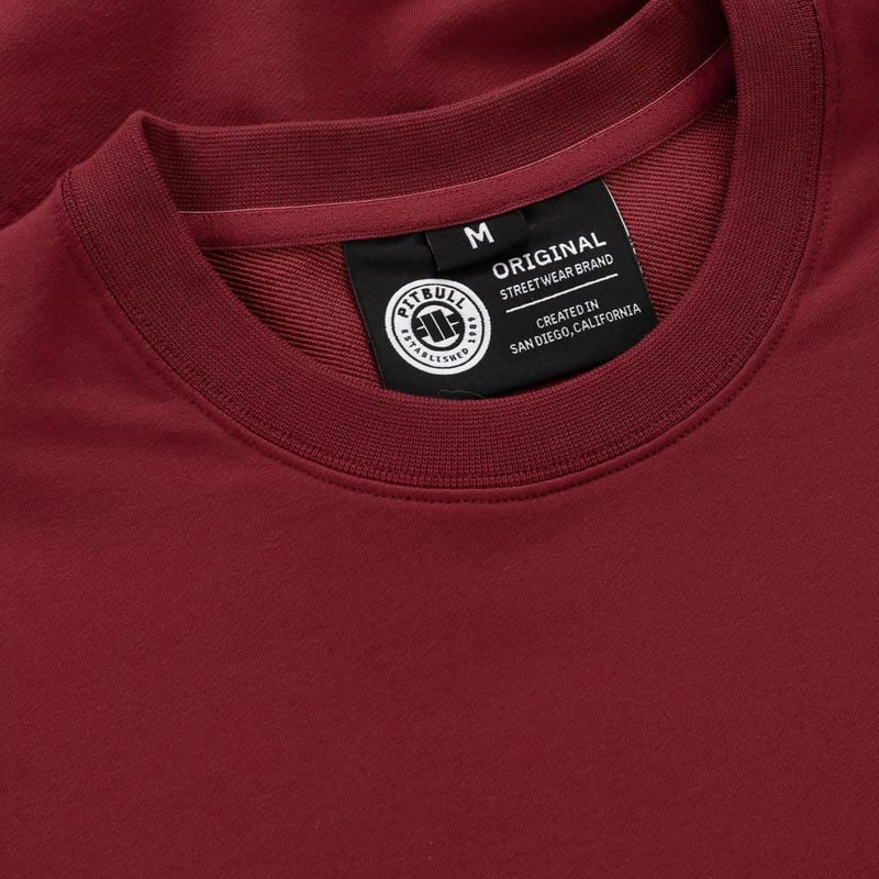 Bluza męska Pitbull San Diego Ca Crewneck Sweatshirt burgundy 3