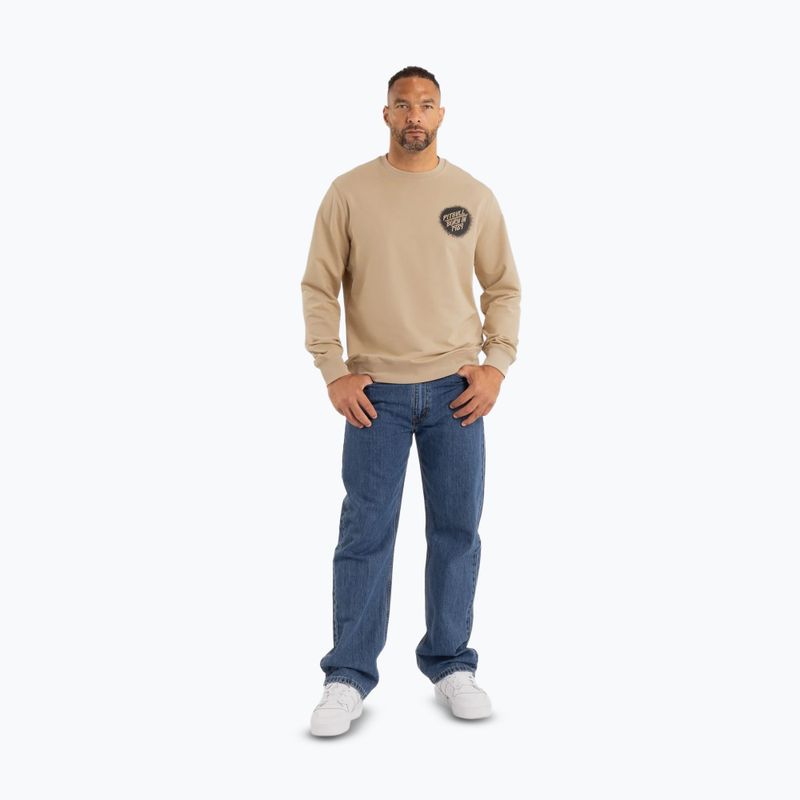 Bluza męska Pitbull Graffitti Crewneck Sweatshirt pale sand 2