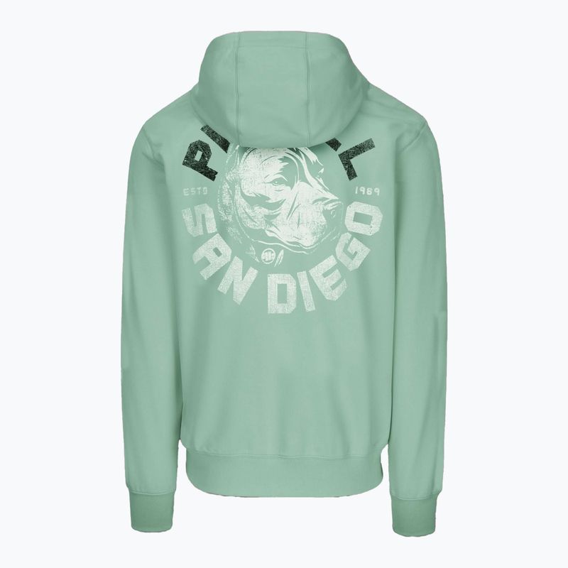 Bluza męska Pitbull Dog Sd Hooded Sweatshirt light mint 2