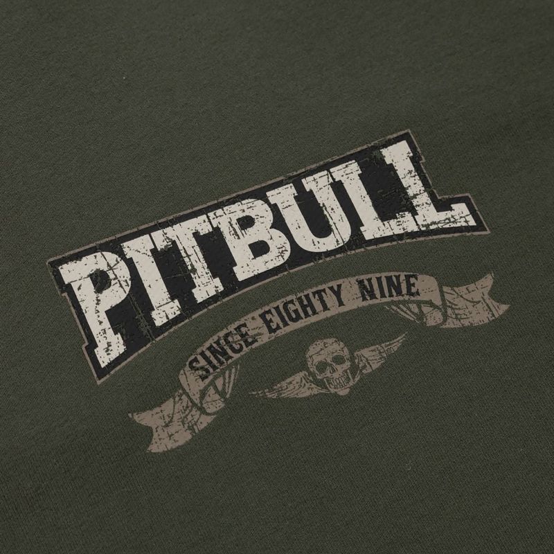Bluza męska Pitbull Troublemaker Hooded Sweatshirt old green 8