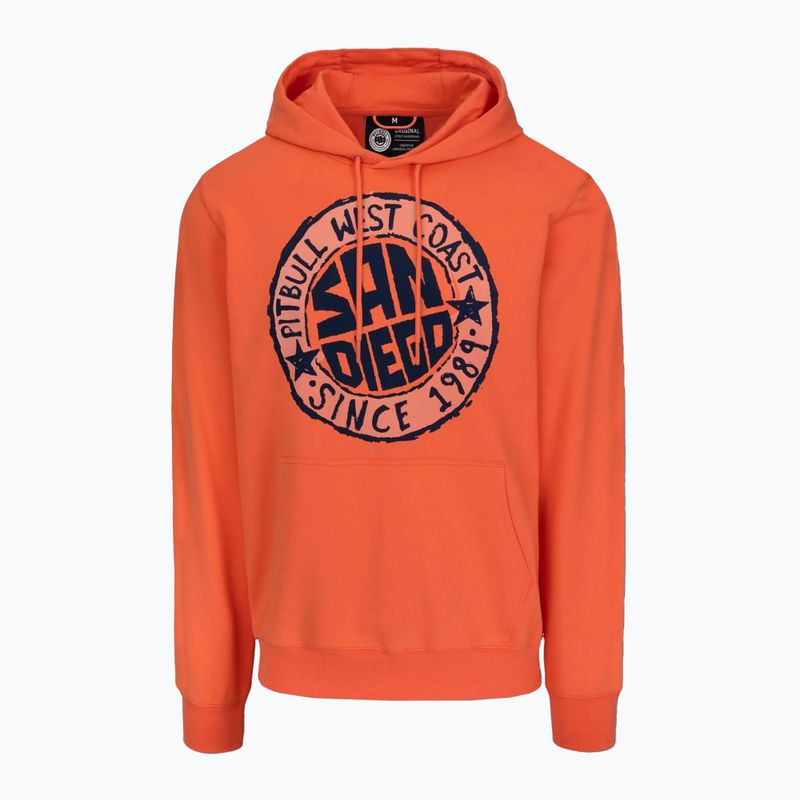 Bluza Pitbull San Diego Sun Hooded Sweatshirt bright salmon