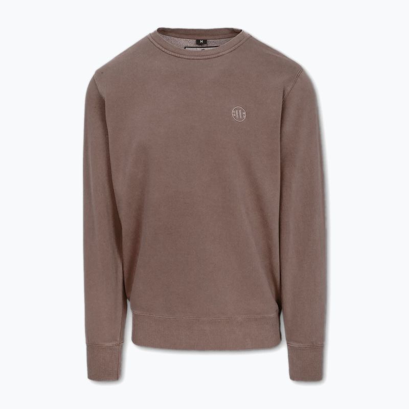 Bluza męska Pitbull Lancaster 2 Crewneck Sweatshirt washed burgundy 5