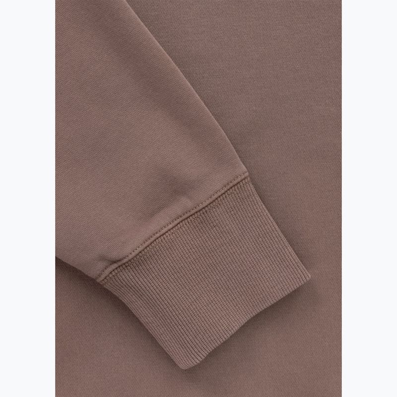 Bluza męska Pitbull Lancaster 2 Crewneck Sweatshirt washed burgundy 8