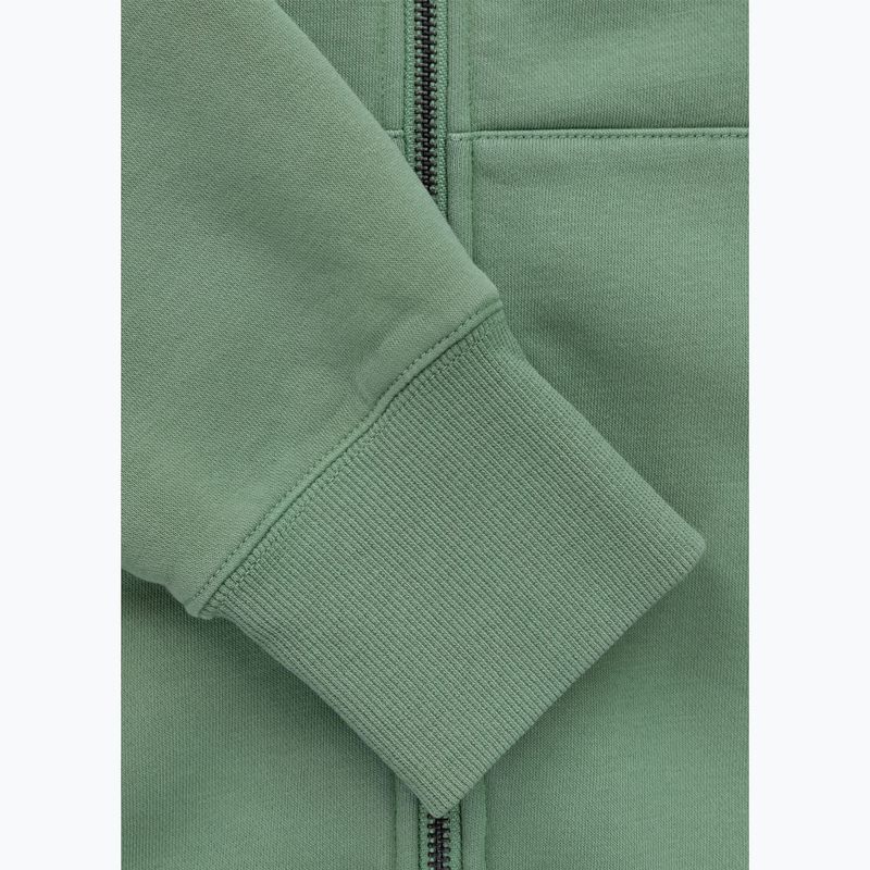 Bluza męska Pitbull Lancaster 2 Hooded Zip Sweatshirt washed green 10