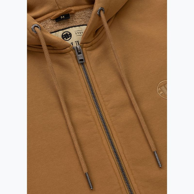 Bluza męska Pitbull Lancaster 2 Hooded Zip Sweatshirt honey yellow 7