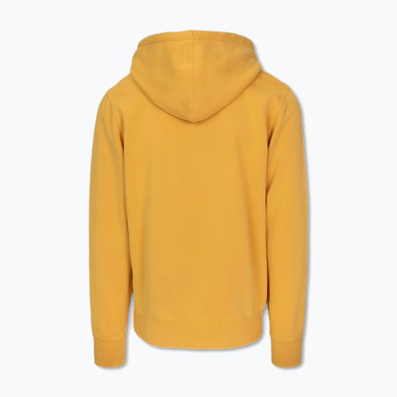 Bluza męska Pitbull Lancaster 2 Hooded Zip Sweatshirt washed yellow 5