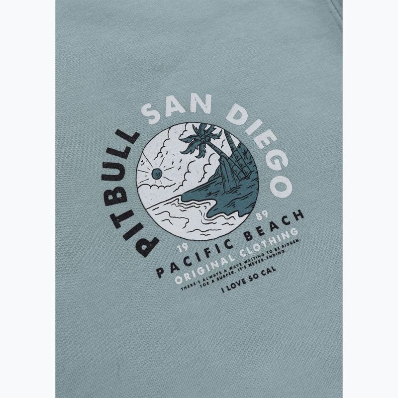 Bluza męska Pitbull Planet Surf Crewneck Sweatshirt light blue 7