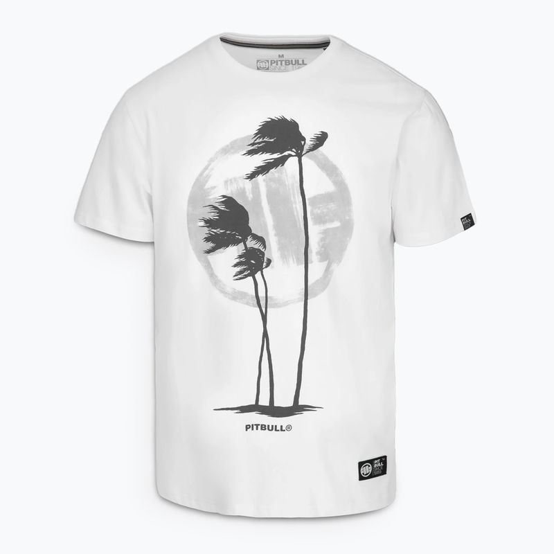 Koszulka męska Pitbull Palms white 4