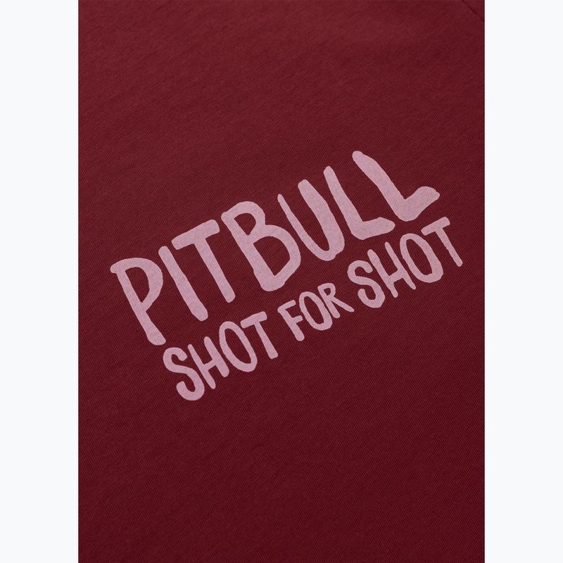 Koszulka męska Pitbull Shot For Shot burgundy 4