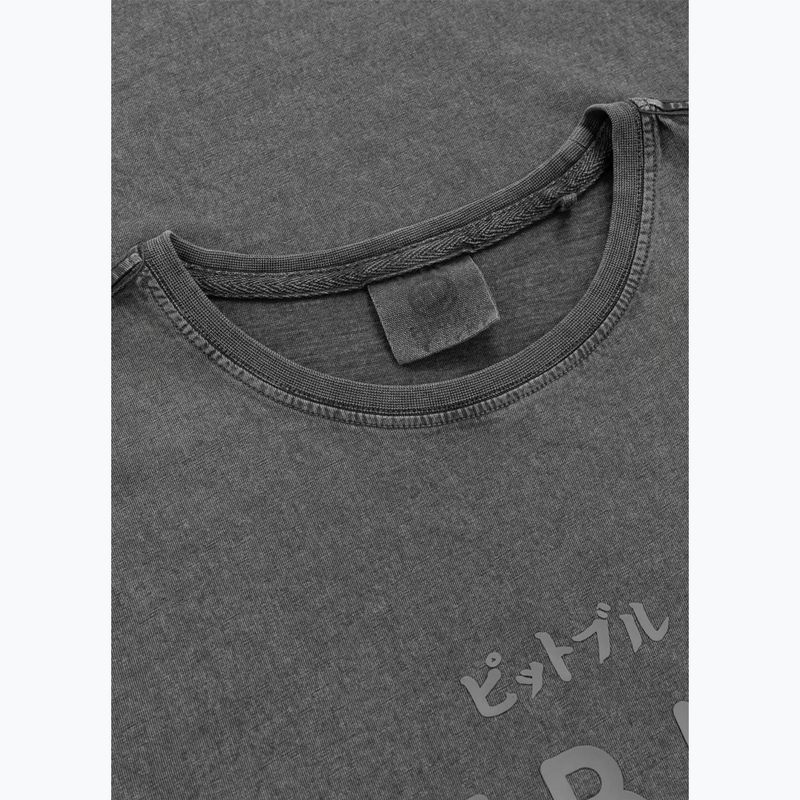 Koszulka męska Pitbull Mt. Fuji washed grey 3