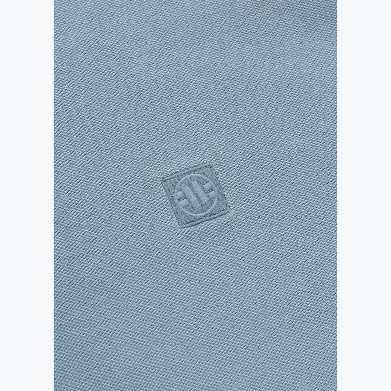 Koszulka polo męska Pitbull Washed Polo washed blue 7