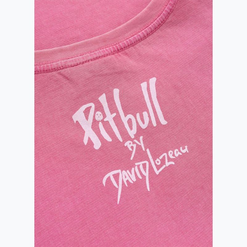 Koszulka damska Pitbull Doubletrouble washed pink 9