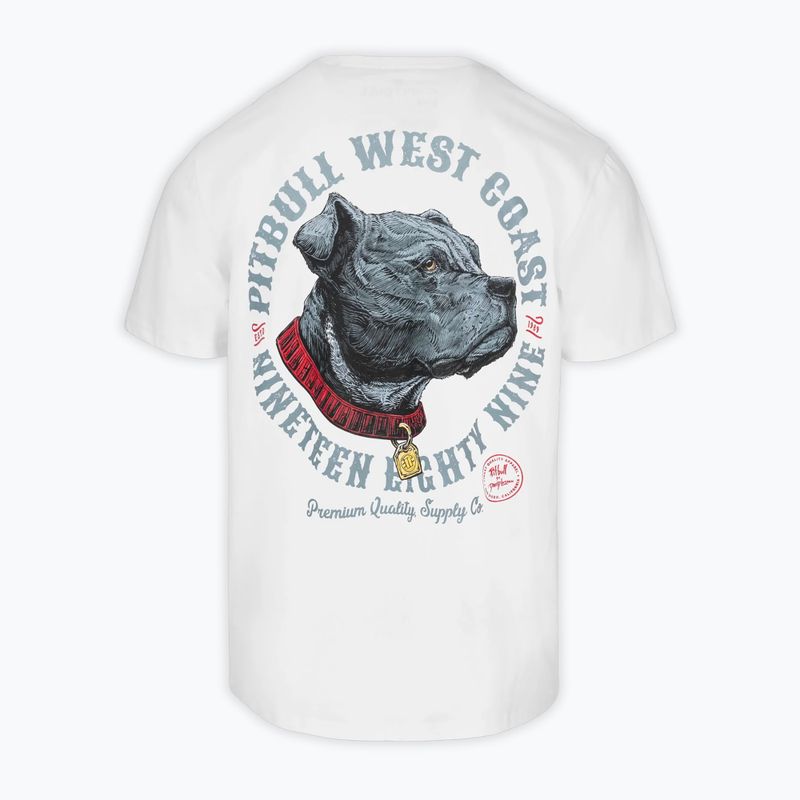 Koszulka męska Pitbull Strenght & Respect white 2