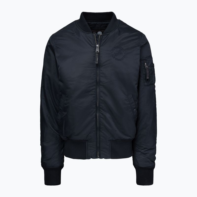 Kurtka męska Pitbull Hacket Washed Bomber dark navy 4