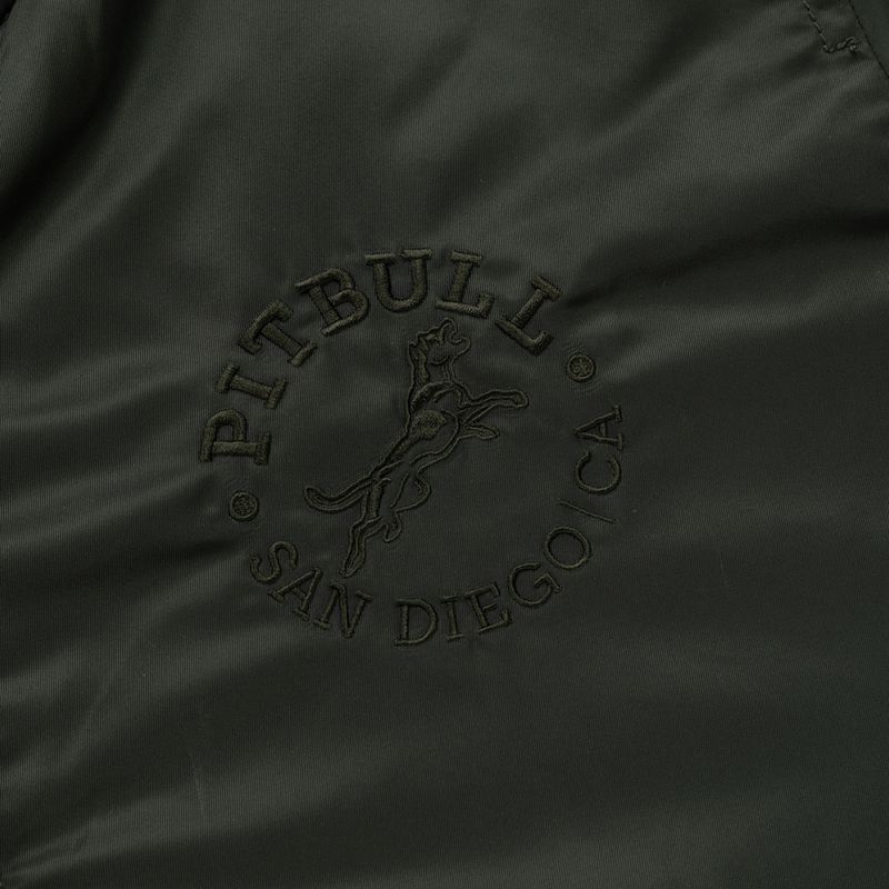 Kurtka męska Pitbull Hacket Washed Bomber dark green 8