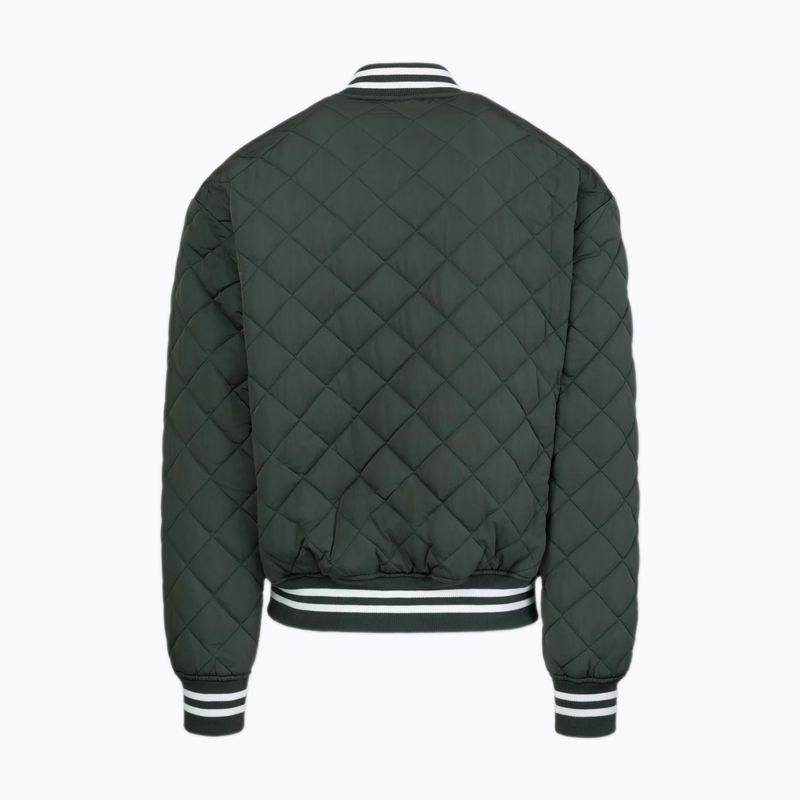 Kurtka męska Pitbull Jupiter Padded Baseball dark green 6