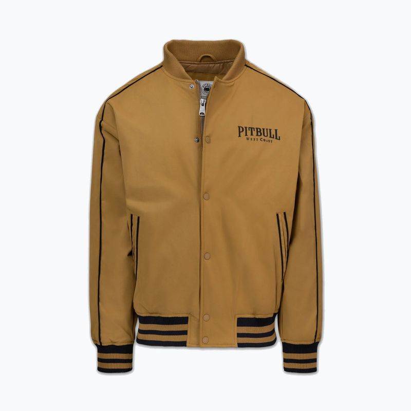 Kurtka męska Pitbull Radford Baseball honey yellow 5