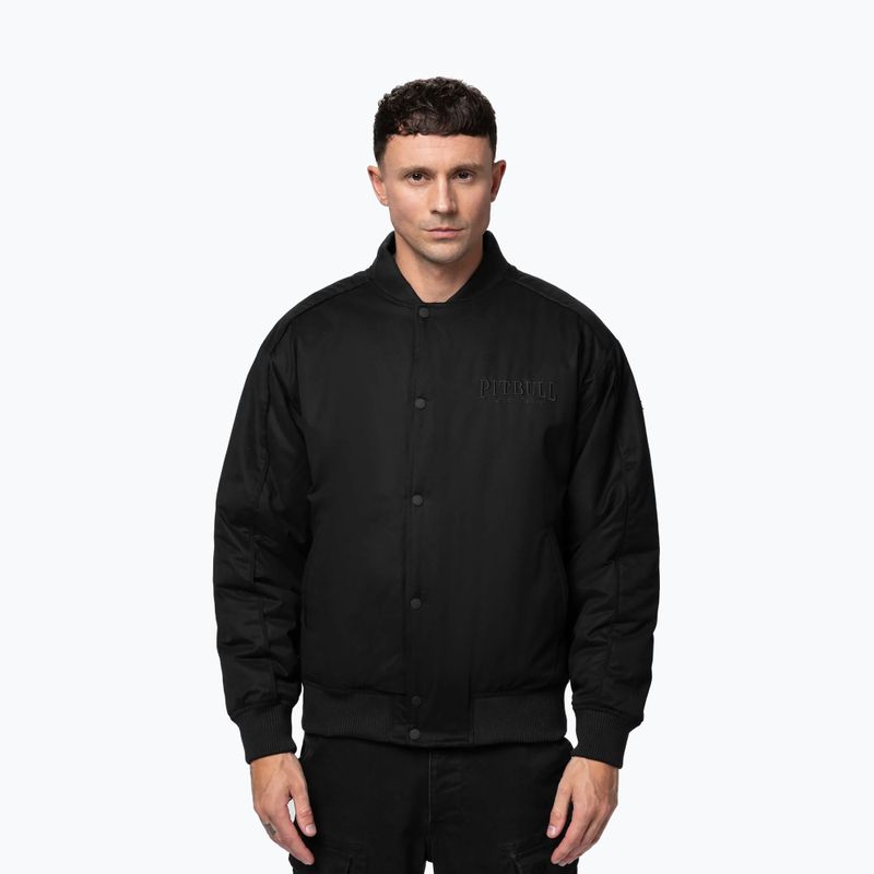 Kurtka męska Pitbull Radford Baseball black/black