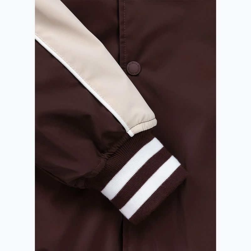 Kurtka męska Pitbull Manolito Baseball burgundy 12