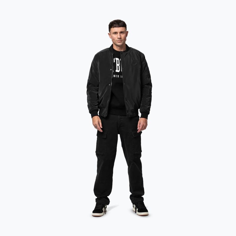Kurtka męska Pitbull Manolito Baseball black/black 2