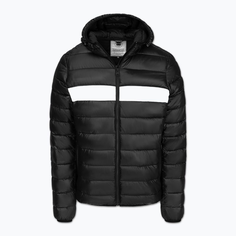 Kurtka zimowa męska Pitbull Shatto Quilted Hooded black 4
