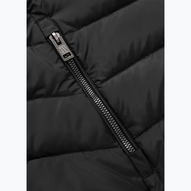 Kurtka zimowa męska Pitbull Foothill Hooded Padded black 10