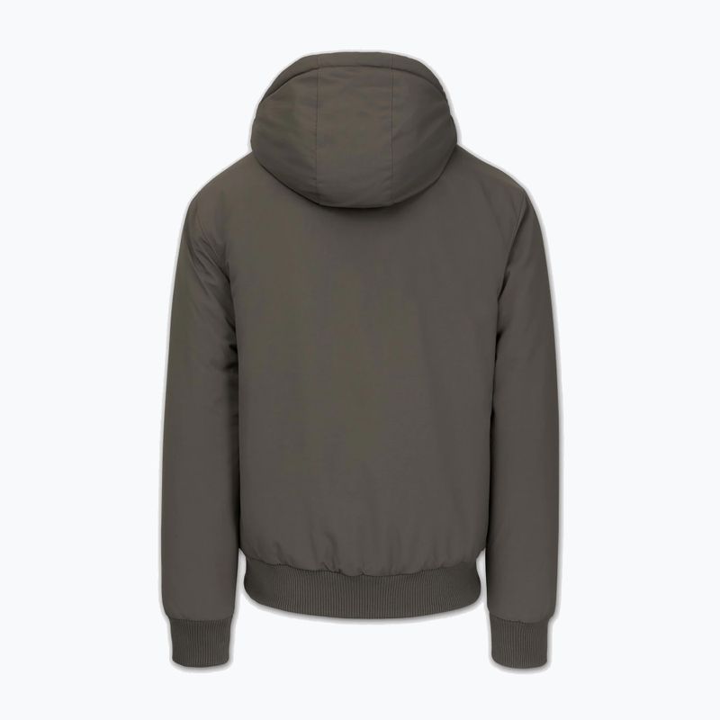 Kurtka zimowa męska Pitbull Elkwood 3 Sherpa Hooded taupe 6