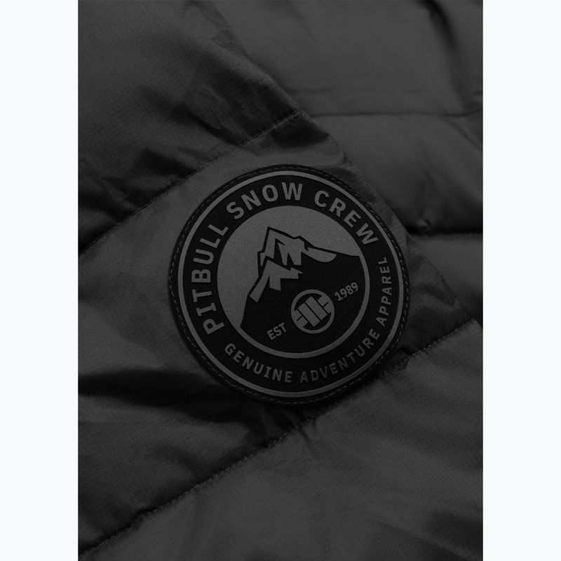 Kurtka zimowa męska Pitbull Crestline Padded Hooded black 10