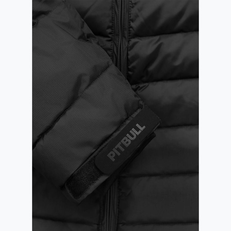 Kurtka zimowa męska Pitbull Crestline Padded Hooded black 11