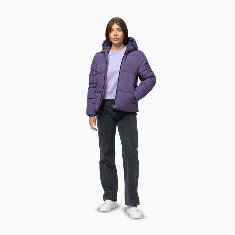 Kurtka zimowa damska Pitbull Vista Quilted Hooded dusty grape 2