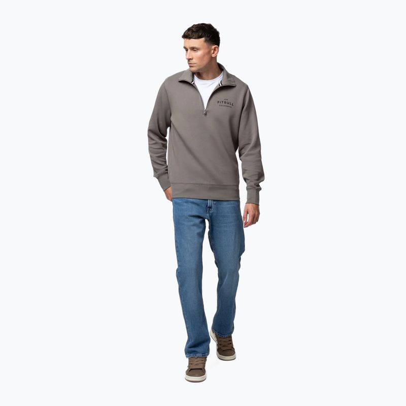 Bluza męska Pitbull Sampson HZ taupe 2