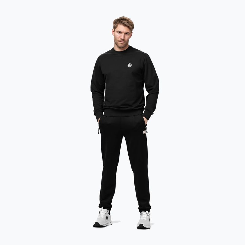 Bluza męska Pitbull Nugget Small Logo Crewneck black 2