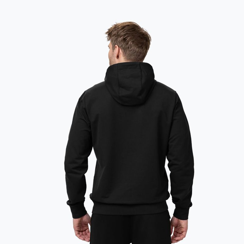 Bluza męska Pitbull Nugget Small Logo Hooded black 3