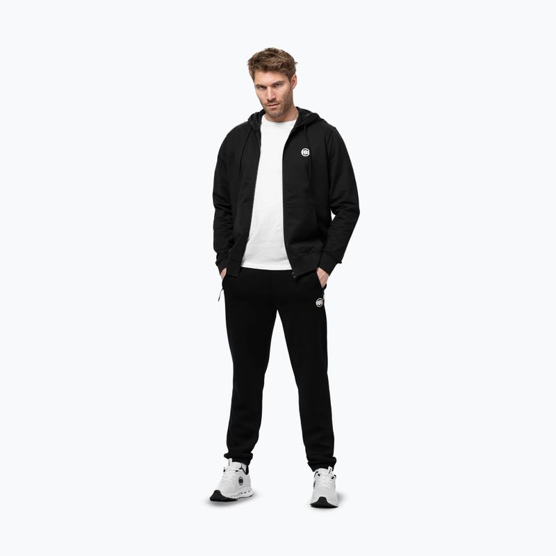Bluza męska Pitbull Nugget Small Logo Hooded Zip black 2