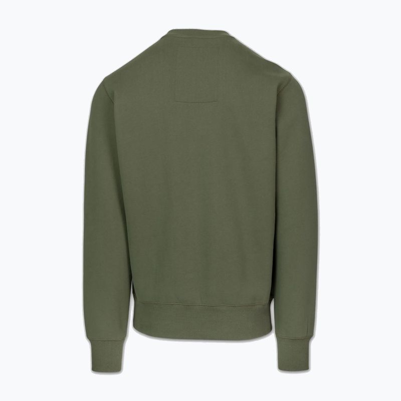Bluza męska Pitbull Small Logo Crewneck olive 2